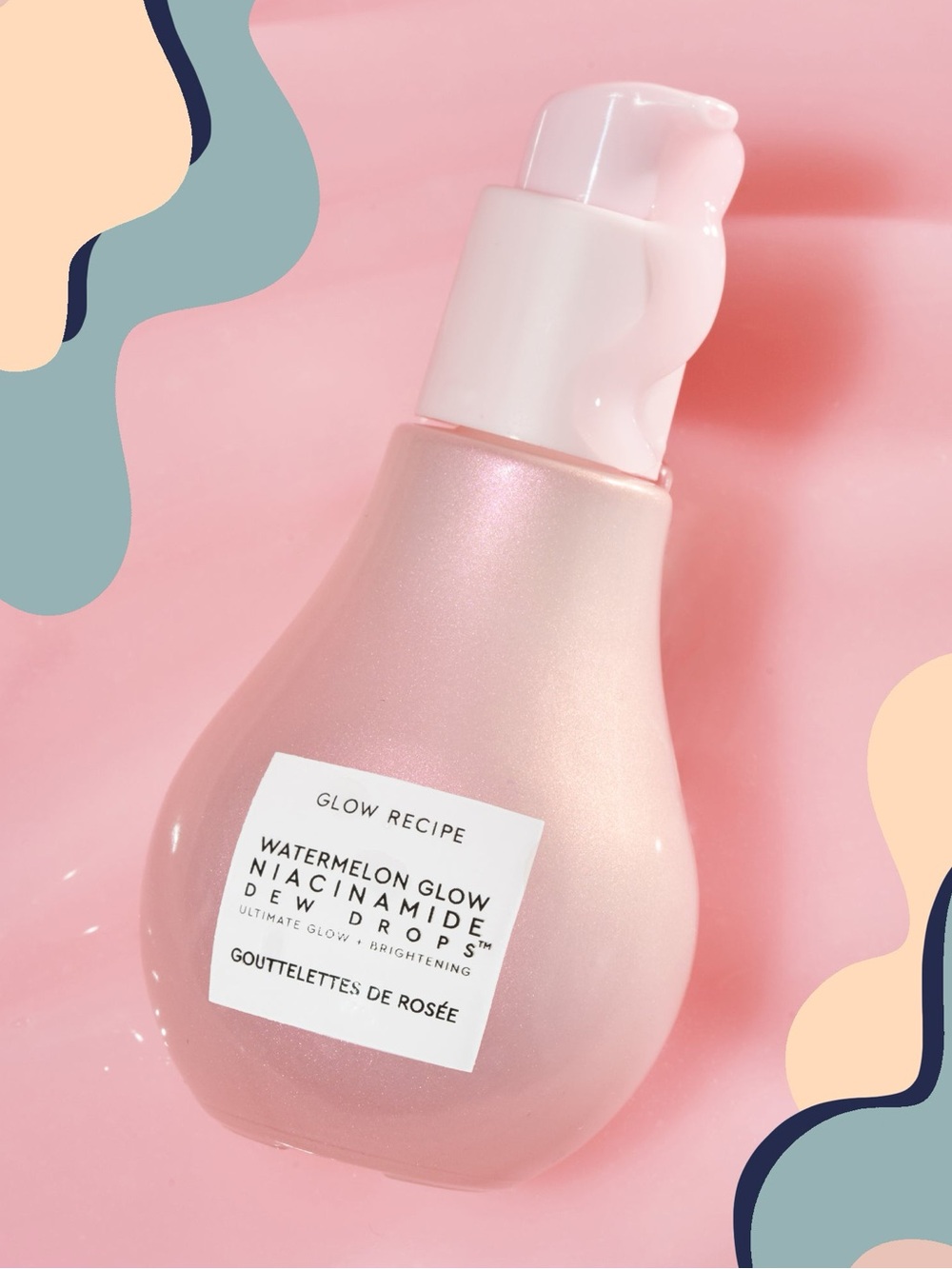 BRAND NEW Glow Recipe Watermelon Glow Niacinamide Dew Drops Serum Pink Radiance